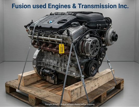 Used Engine- 2008 BMW 128i Engine (3.0L), Cpe, N51 engine, AT (Representative image. Actual product may vary.)