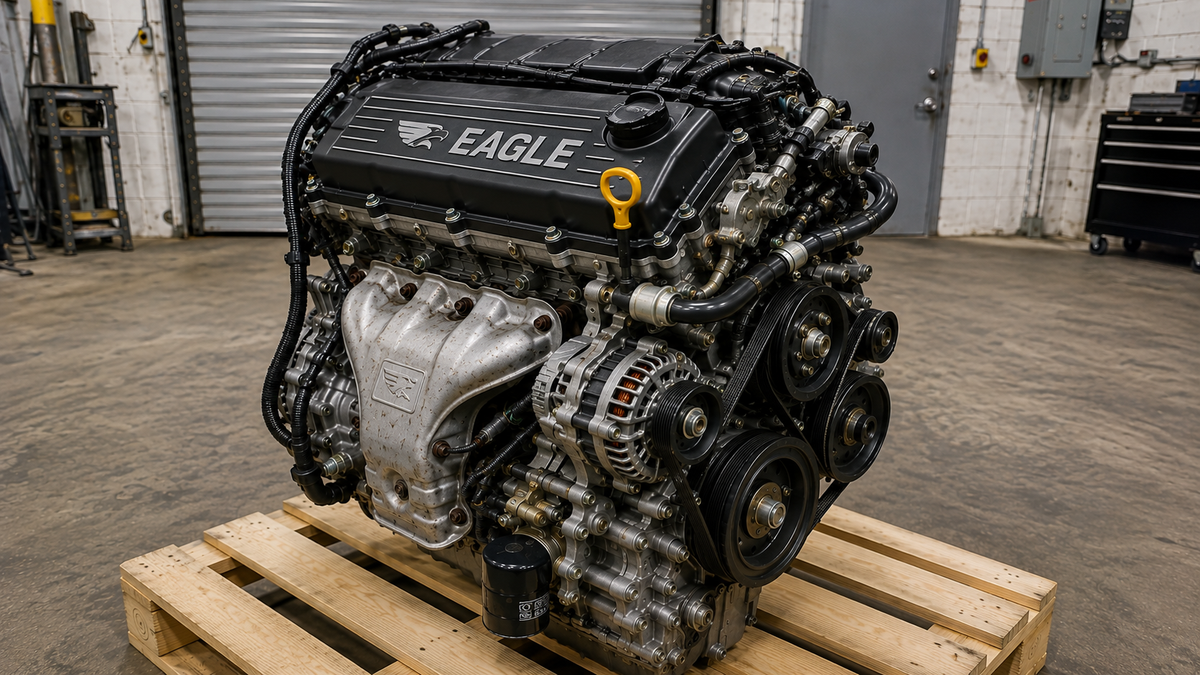 1990 Eagle Talon Engine 4 122 20L W O Turbo VIN R-8Th Digit