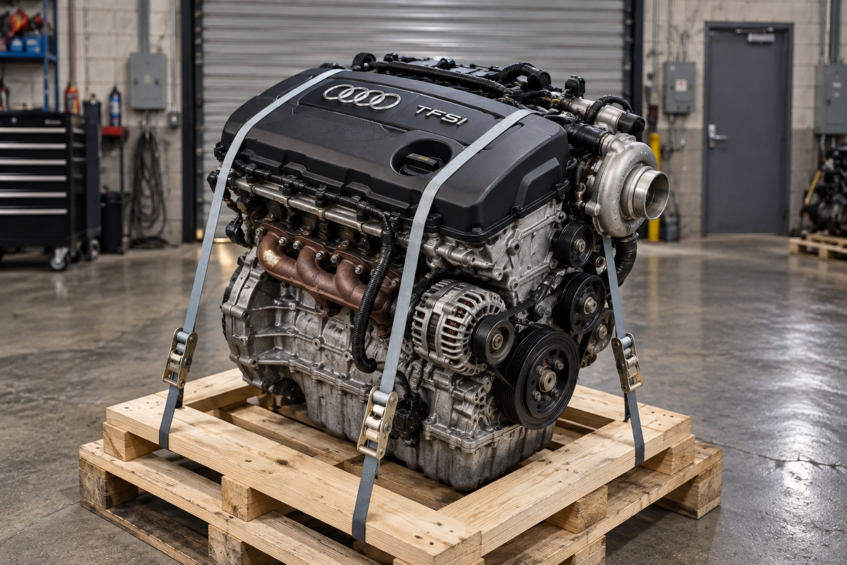 2004 Audi S4 Engine 4.2L VIN L 5Th Digit Thru VIN 200000