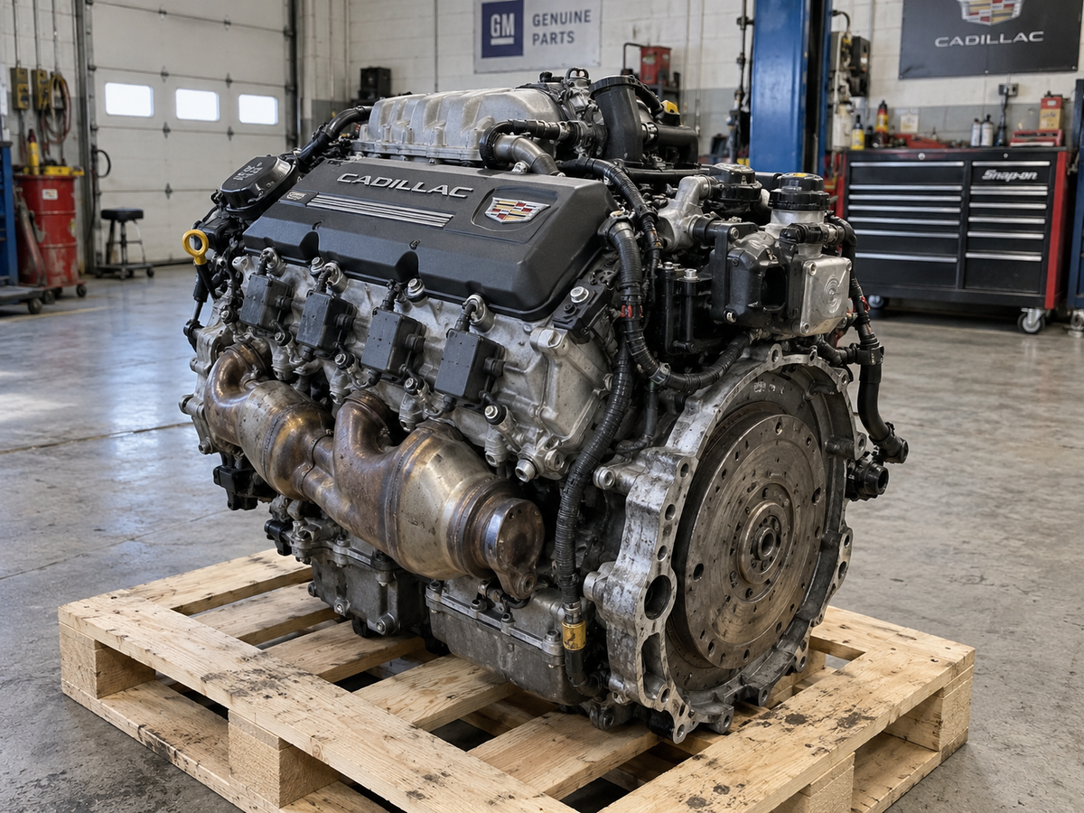 2014 Cadillac Cts Engine Sw 6.2L VIN P 8Th Digit Opt Lsa