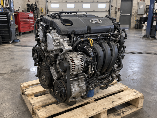 1991 Hyundai Sonata Engine 2.4L VIN S 8Th Digit 4 Cylinder