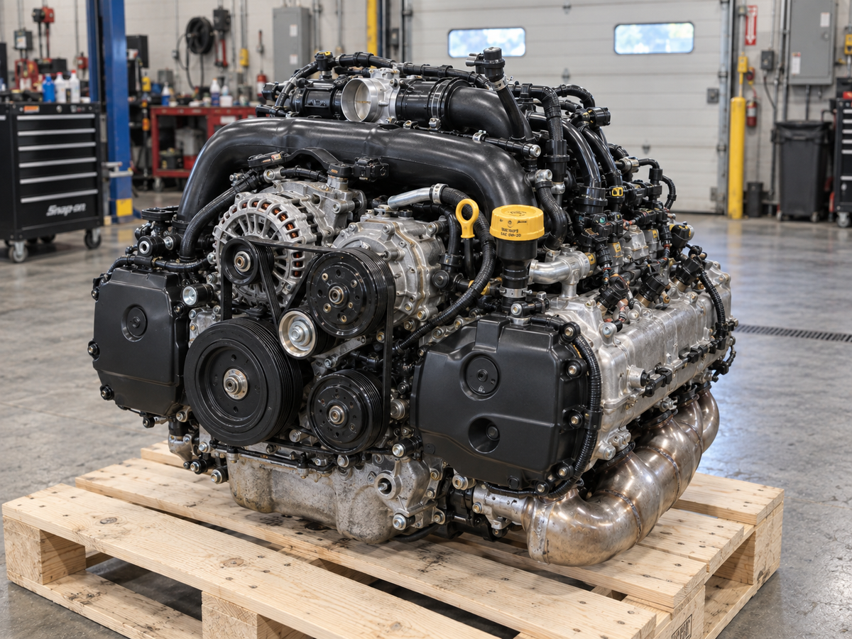 1991 Subaru Loyale Engine 1.8L Mfi