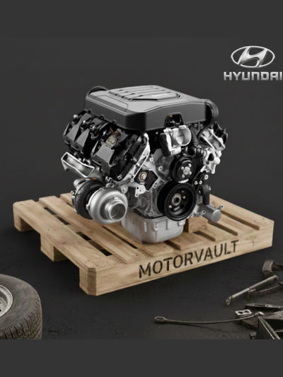 1995 Hyundai Accent Engine (1.5L, VIN N, 8th digit, SOHC)