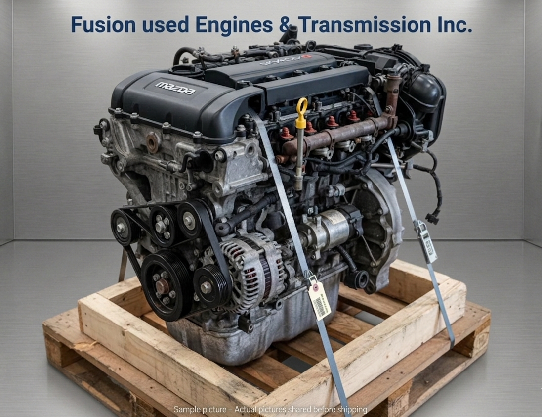 Used Mazda Engine - Tested and Inspected