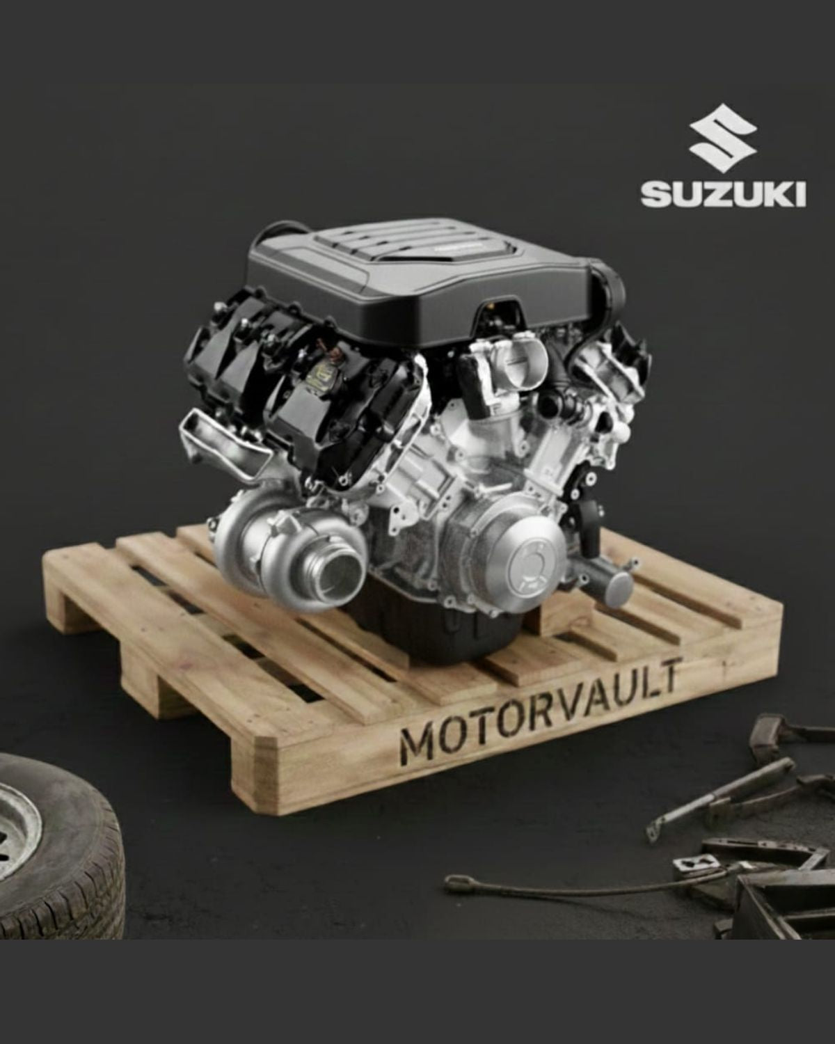 1995 Suzuki  Esteem Engine (VIN 3, 6th digit)