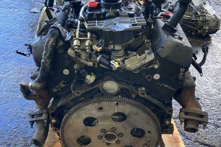 2001 Chevy Silverado 1500 on the shipping pallet